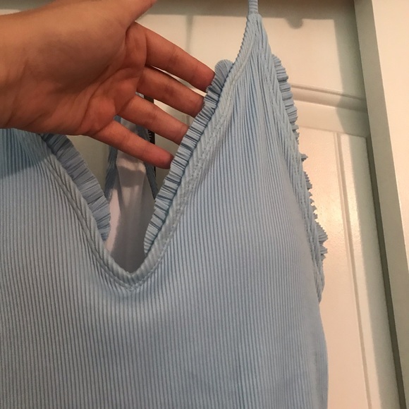 CUPSHE blue one piece bathing suit - Picture 2 of 7